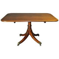 Regency Mahogany Breakfast Table