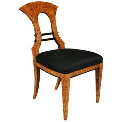 Chaise Biedermeier viennoise du XXe siècle de style