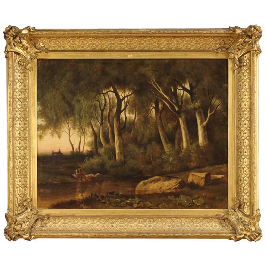 19th Century French Signed Painting