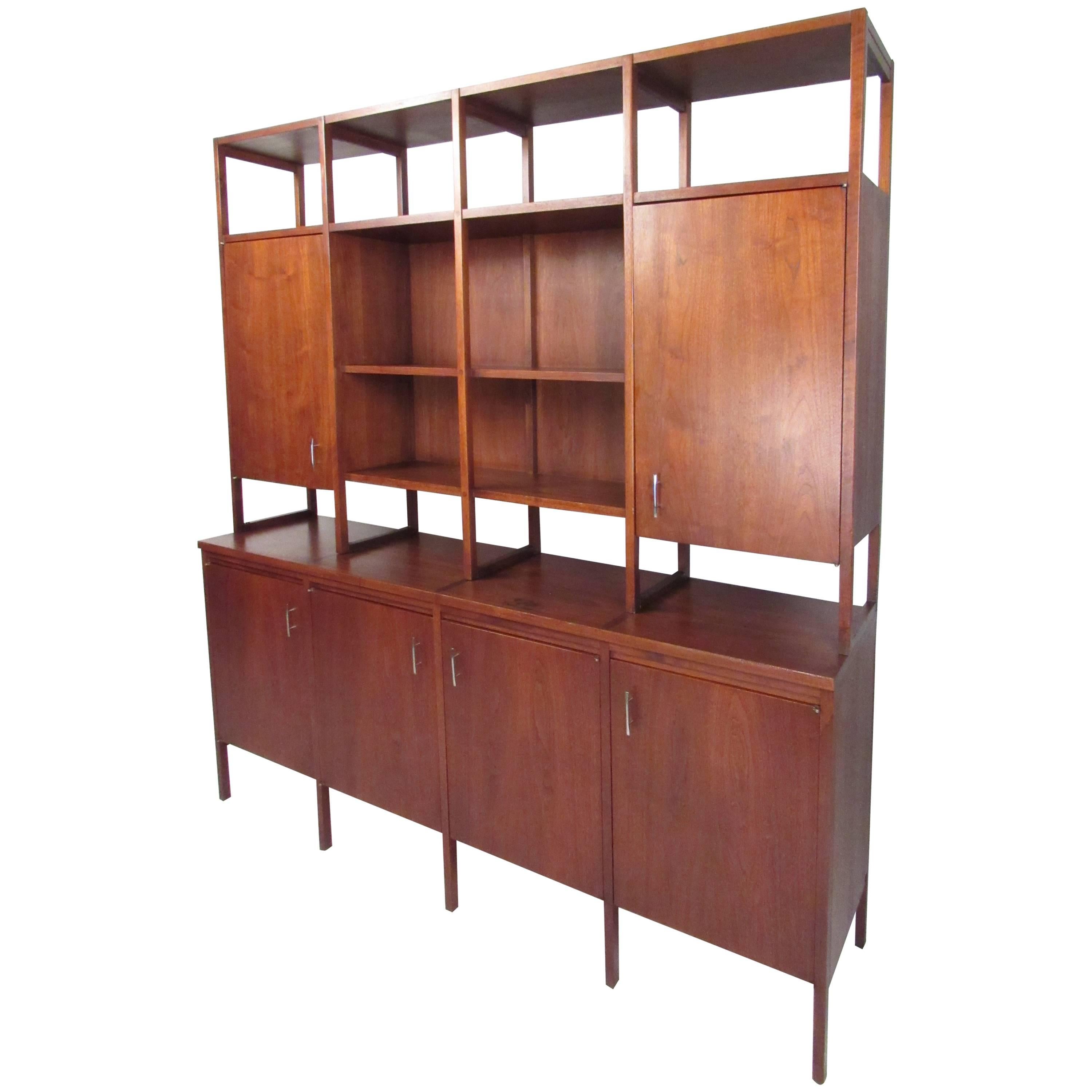 Rare Paul McCobb Delineator Wall Unit