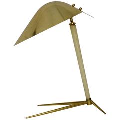 Brass Table Lamp by Gio Ponti Attributed, Italy, 1950 6