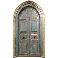 Pair of Monumental Mediterranean Large Size Door 5