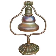 Tiffany Studios Bronze Desk Lamp, New York, Circa 1920 6
