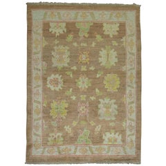 Vintage Inspired Oushak Rug