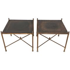 Pair of Jansen Style Coffee Tables