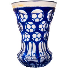 Antique Biedermeier Glass Goblet