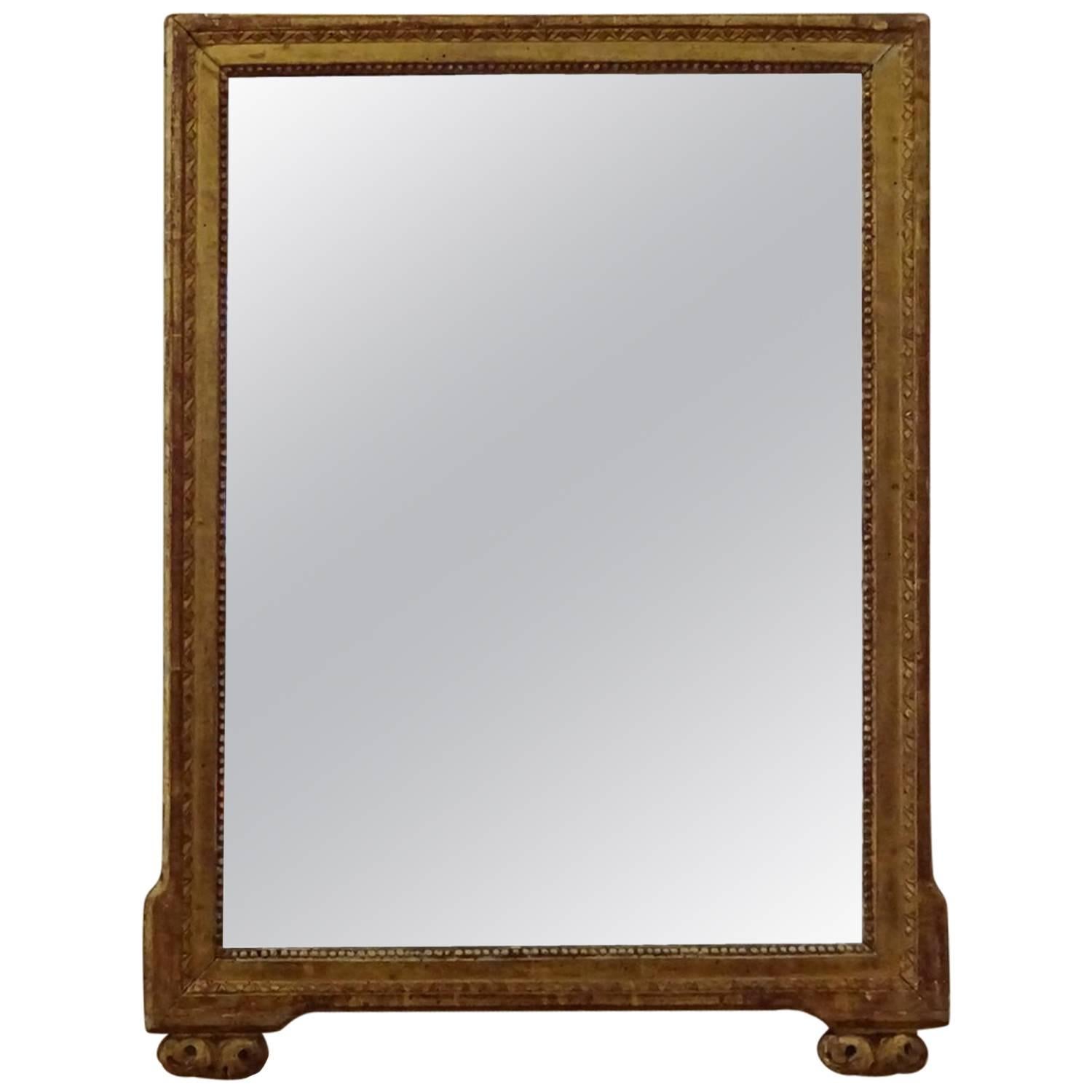 Louis XVI Style Giltwood Mirror