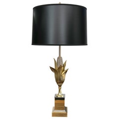 Bronze Corn Lamp