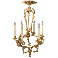 Gilt Bronze Chandelier 10