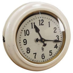 Art Deco Siemens Factory or Workshop Wall Clock