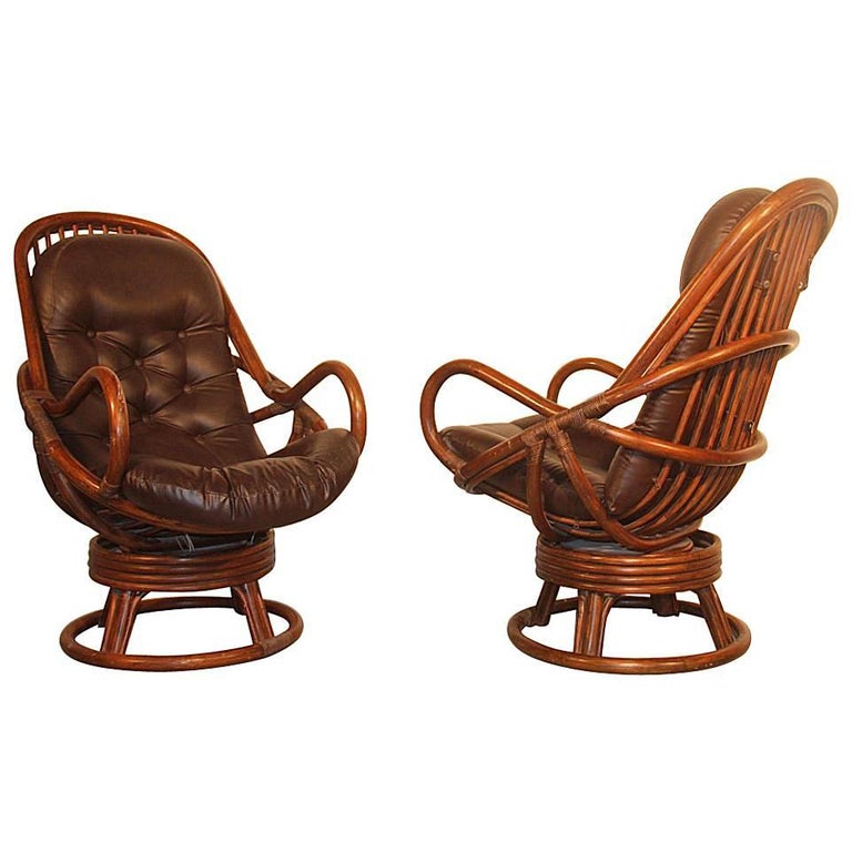 Bambus Drehsthle  11 im Angebot bei 1stDibs Deutschland