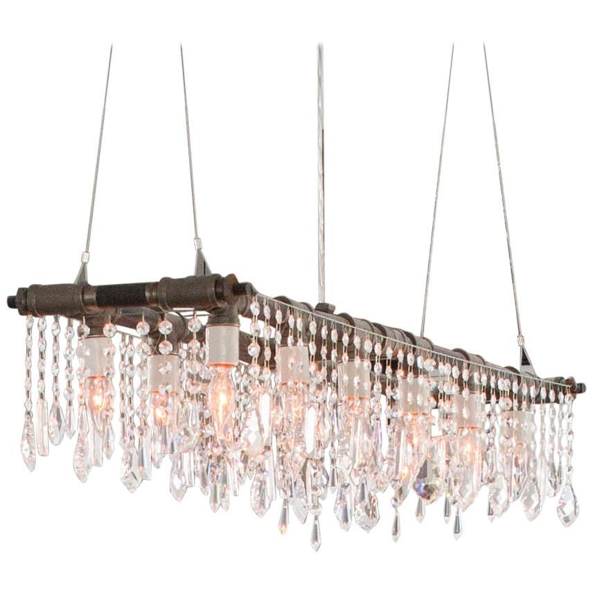 Industrial Collection Banqueting Chandelier For Sale