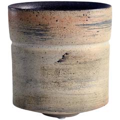 Unique Stoneware Vase by Fritz Vehring, Own Studio, Germany