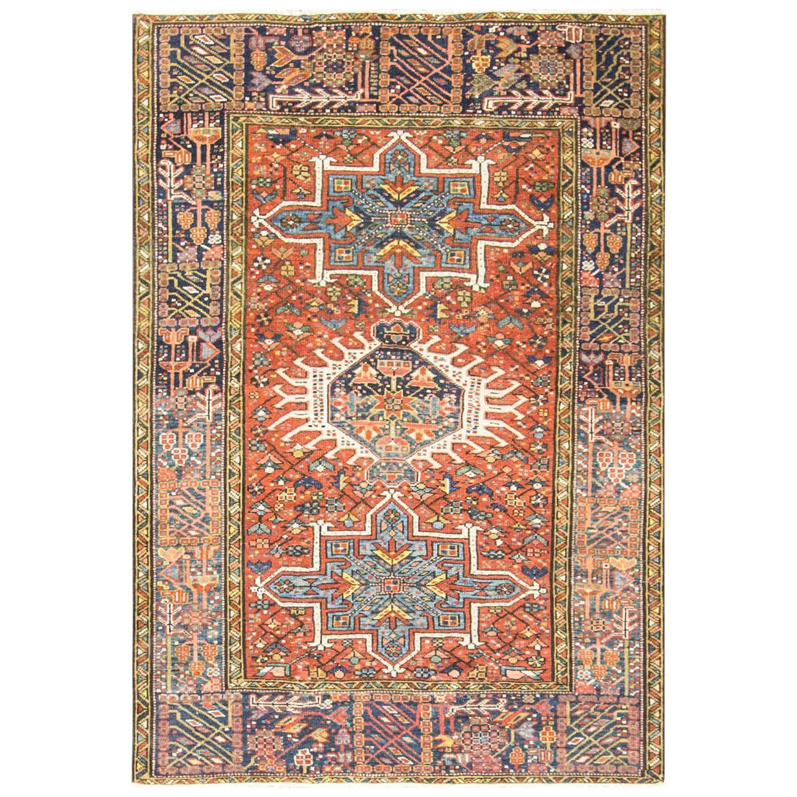 Antique Persian Karajah Rug