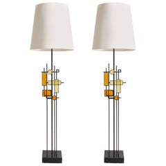 Pair of Large Holm Sørensen Table Lamps