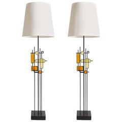 Pair of Large Holm Sørensen Table Lamps 11
