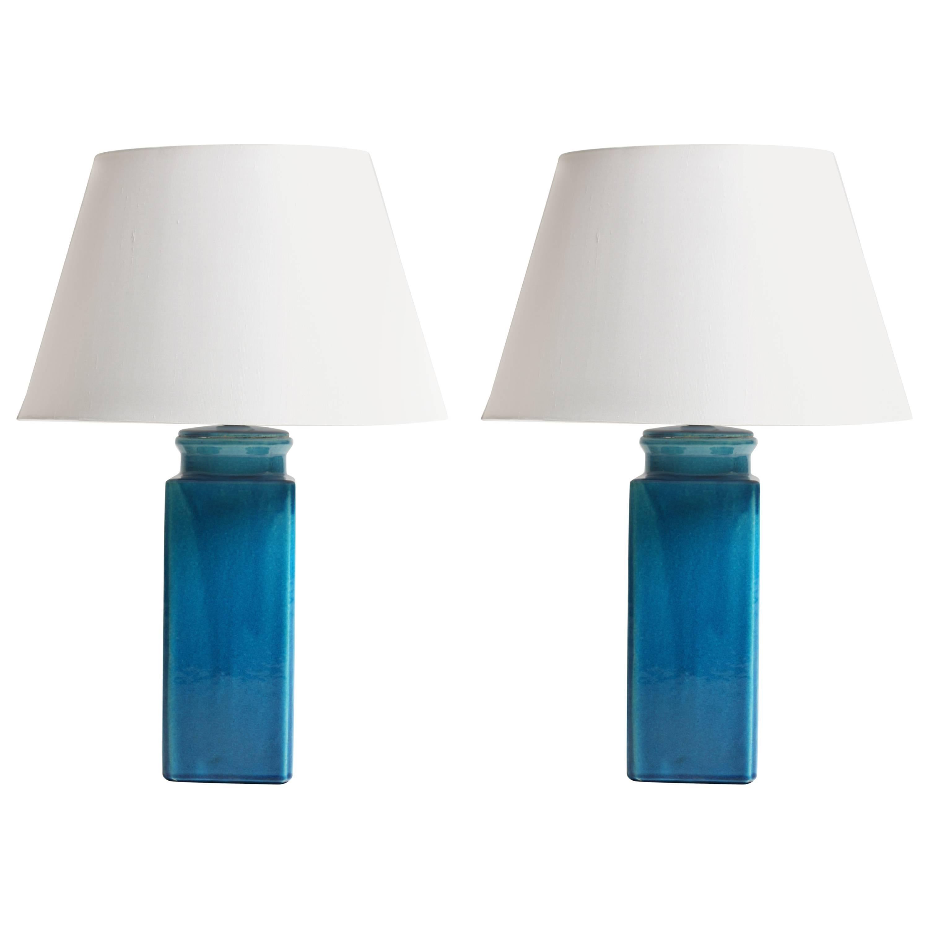 Pair of Ha Kähler Table Lamps