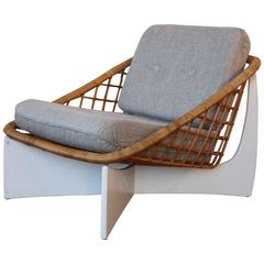 Bamboo Lounge Chair by Pastoe, 1960