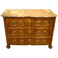 Carved Walnut Italian Commode