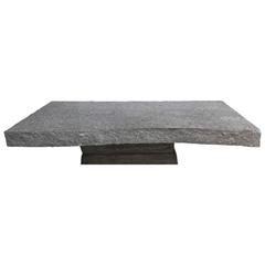 Primitive Stone Coffee Table, circa 1910