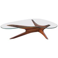 Retro Adrian Pearsall Biomorphic Coffee Table