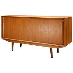 1960s Danish Modern Teak Credenza 11