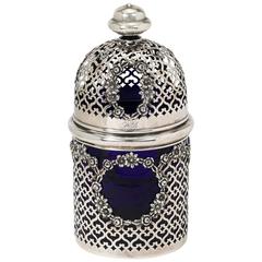  Sterling Silver Perfume Bottle Potpourri Jar