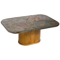 Marcus and Paul Kingma, Signed Coffee Table, the Netherlands, Early 1970s 7