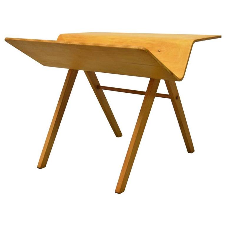 Plywood Magazine Stand by Hein Stolle at 1stDibs