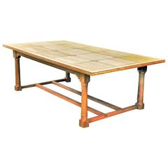 Custom-Made Walnut Dining Table 12