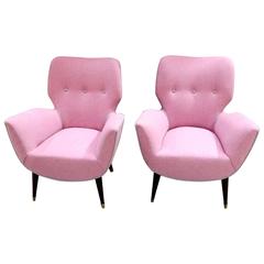 Pair of 20th Century Lounge Chairs