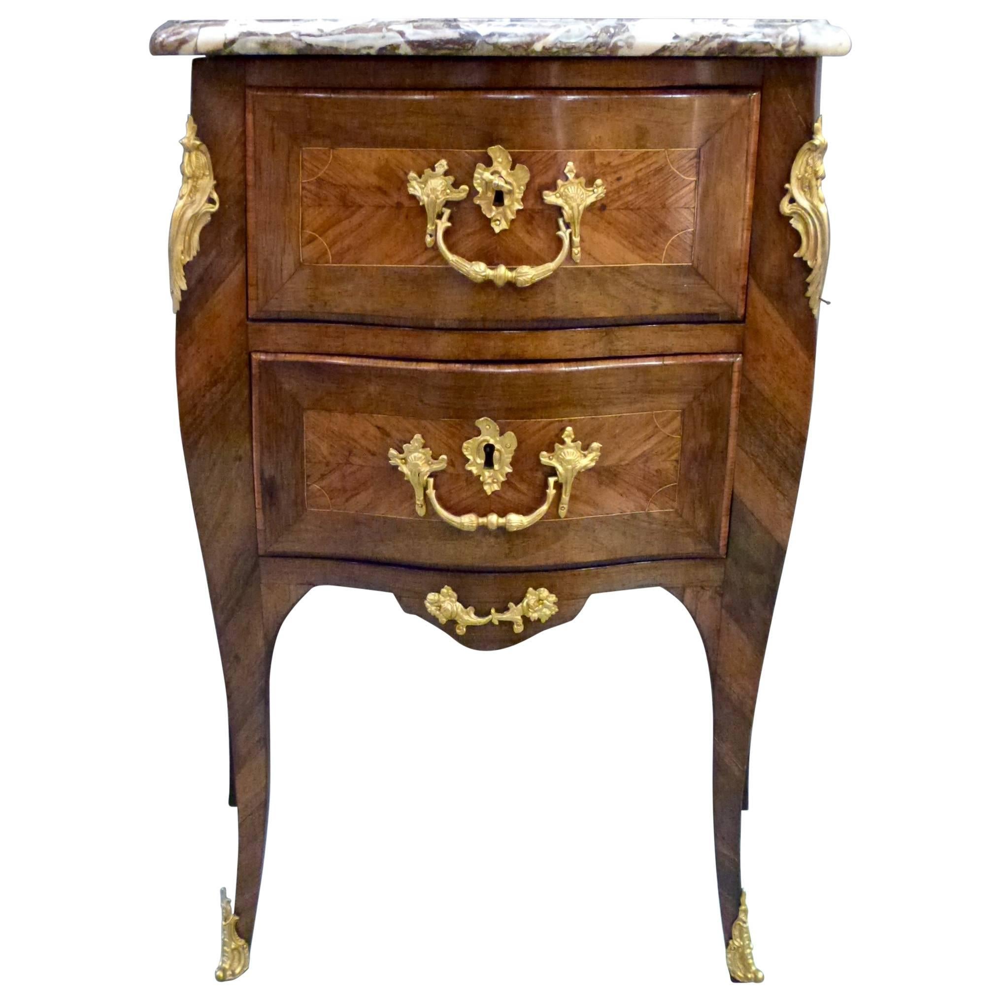 Louis XV Petit Commode by John-Charles Ellaume For Sale