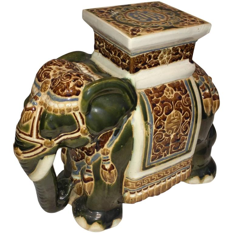Elephant Garden Stool Or Side Table