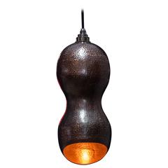 Cacahuate, Hand Hammered Copper Light, Mexico