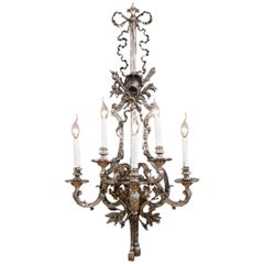20th Century Louis 16th Style Five-flamed-light Applique