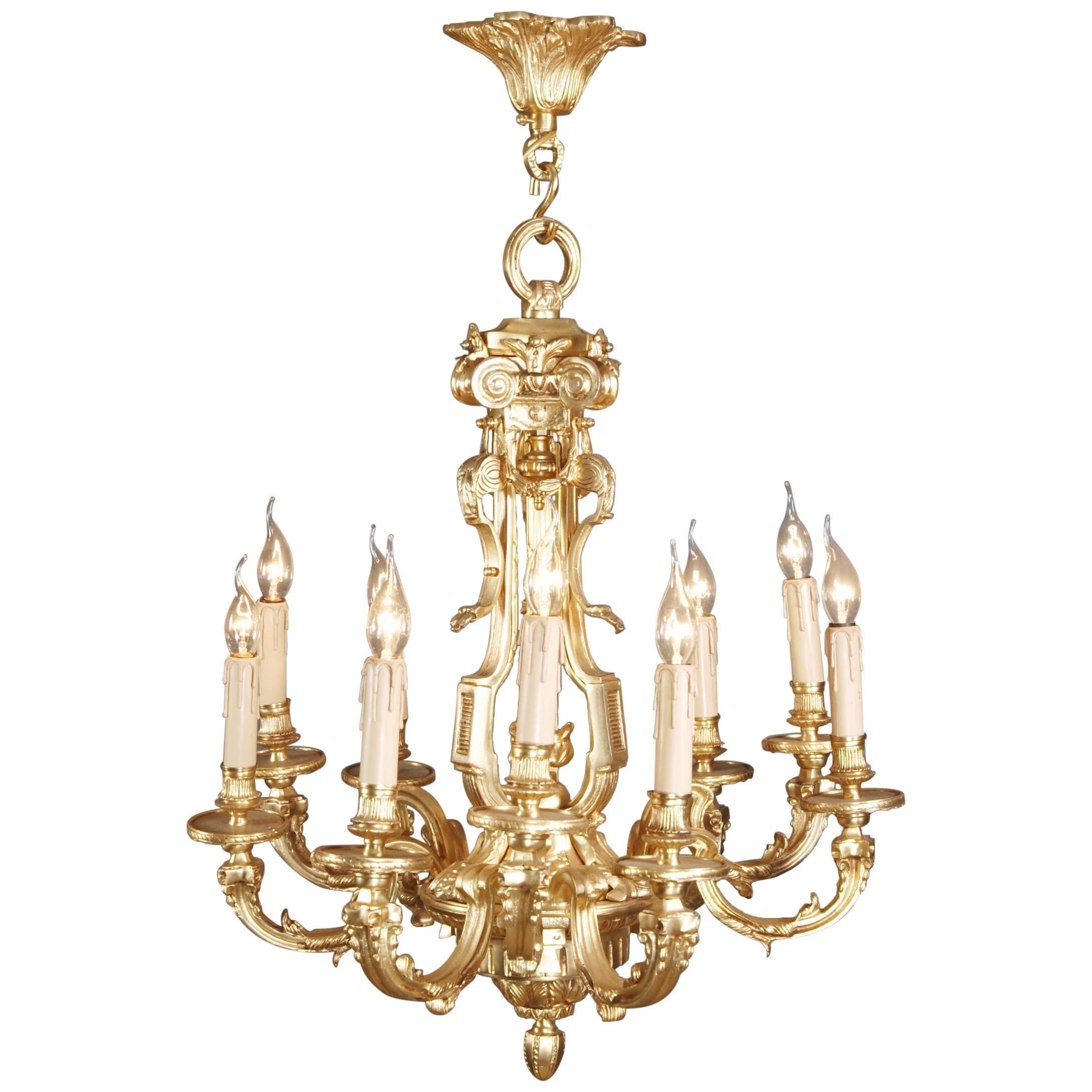 20th Century Louis XIV Style Chandelier