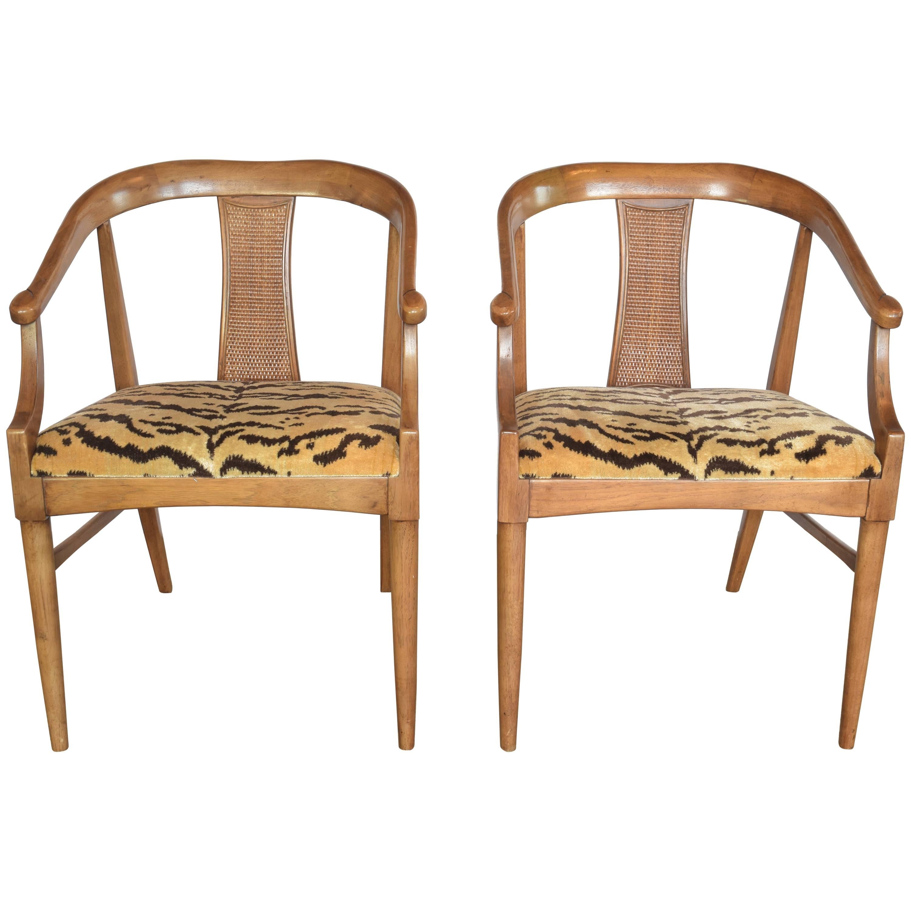 Pair of Midcentury Chairs by Lane For Sale