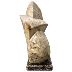 20th Century Marble Abstract Brutalist Sculpture