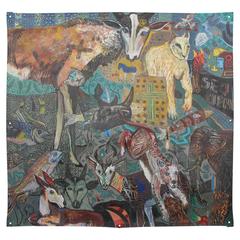 Terry Turell Painting "Sequence" from the Peaceable Kingdom Series 10