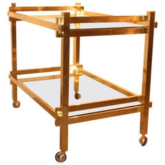 brass bar shelves Shopping Brass Bar with Shelves, 1970s