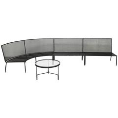 Set of Mathieu Mategot Sofa and Coffee Table, circa 1950 8
