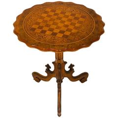 Mid-Victorian Walnut Occasional Table