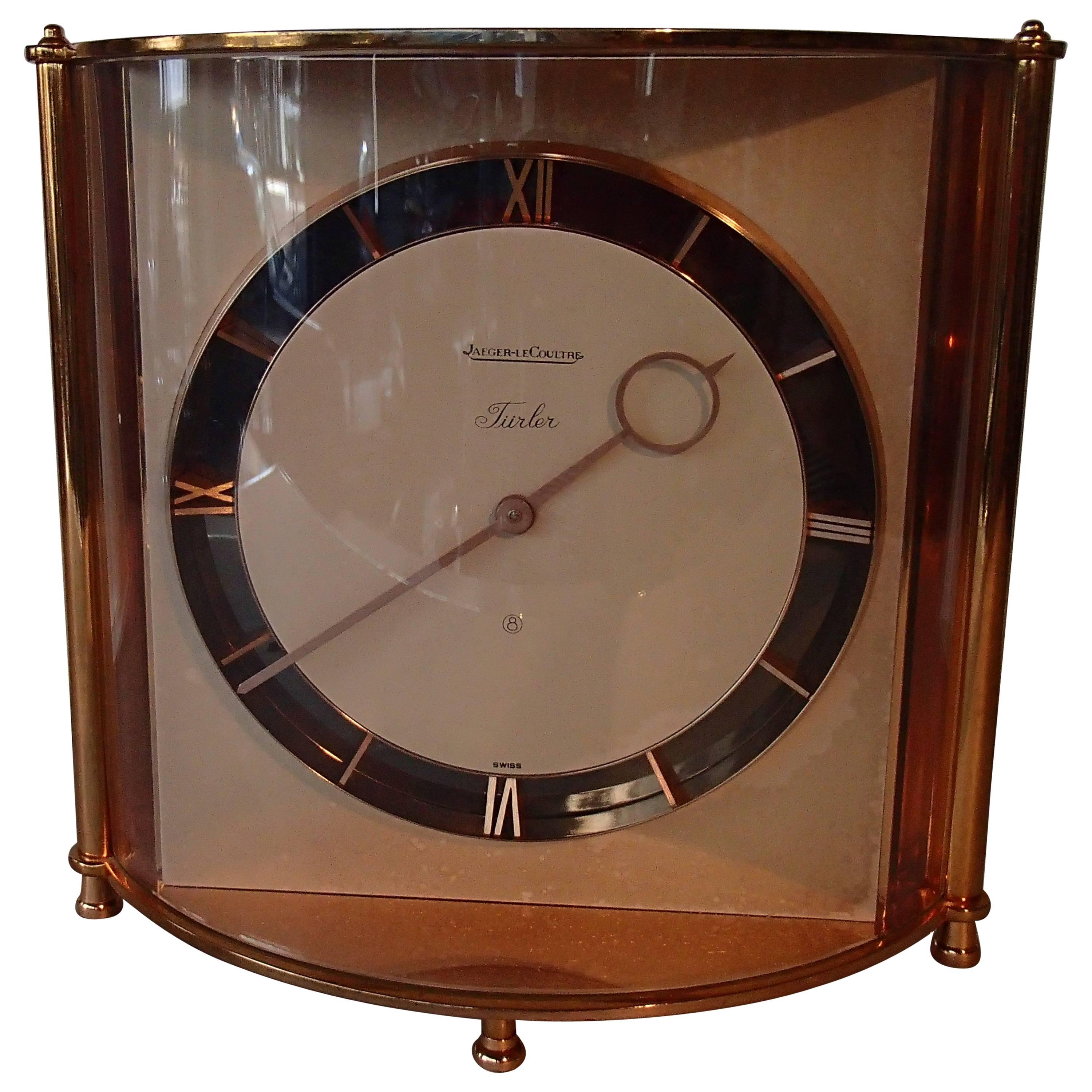 Mid-Century Jaeger-LeCoultre Table Clock