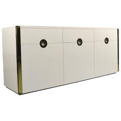 Vintage Willy Rizzo Sideboard, by Mario Sabot, Italy, 1970s