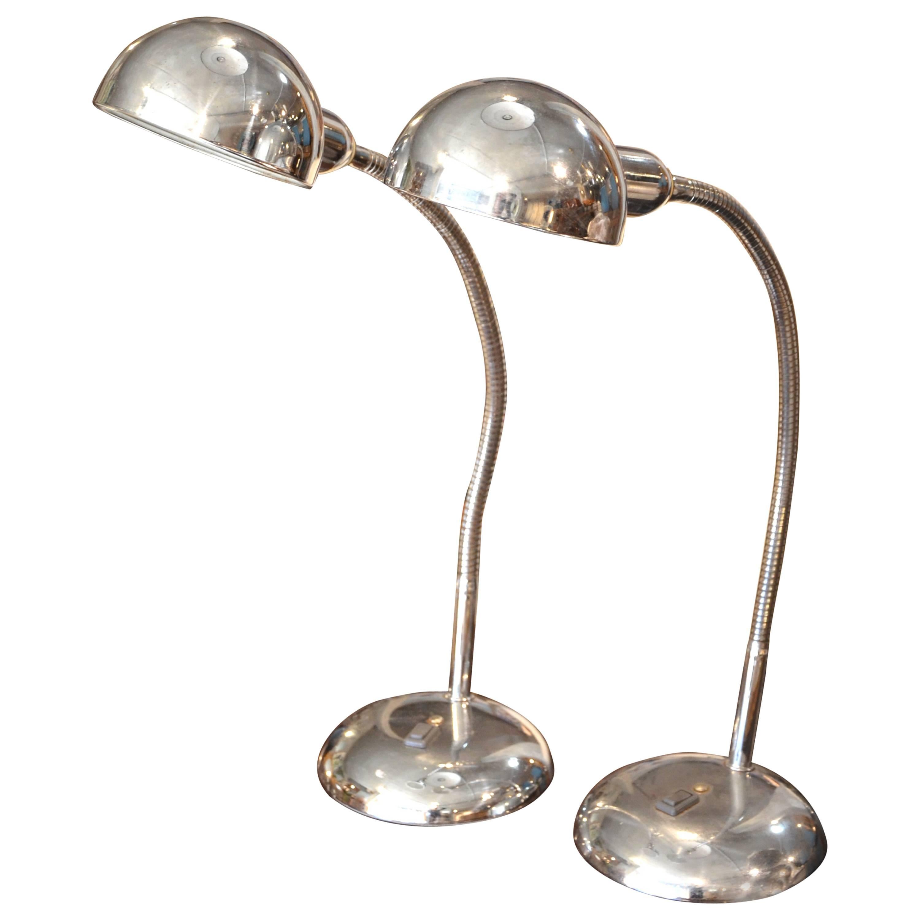 Beautiful Pair of Table Lamps by Reggiani, circa 1960 For Sale