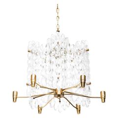 Carl Fagerlund Pair of Ceiling Lamps by Orrefors in Sweden 10
