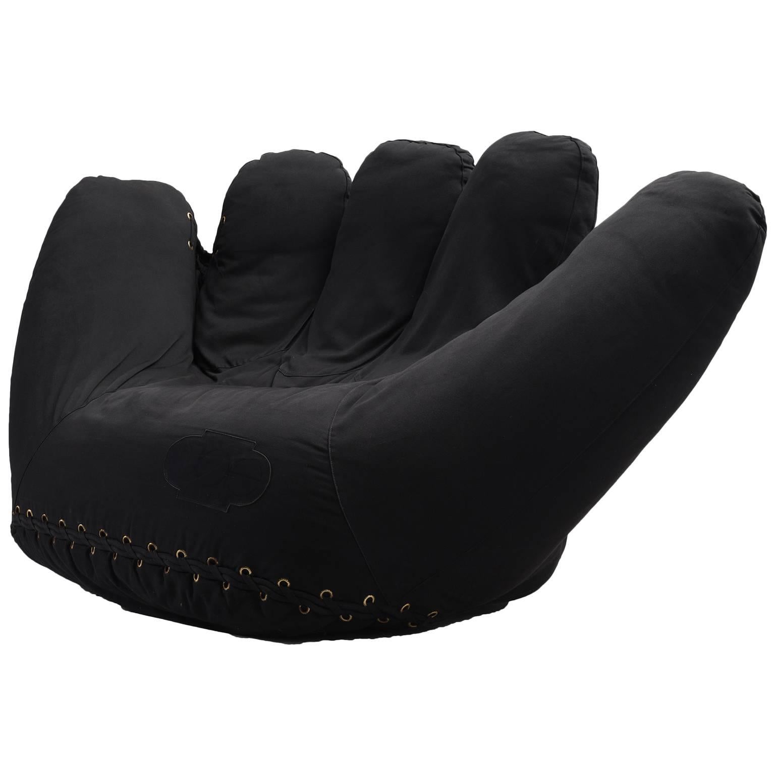 Joe Seat in Black Fabric