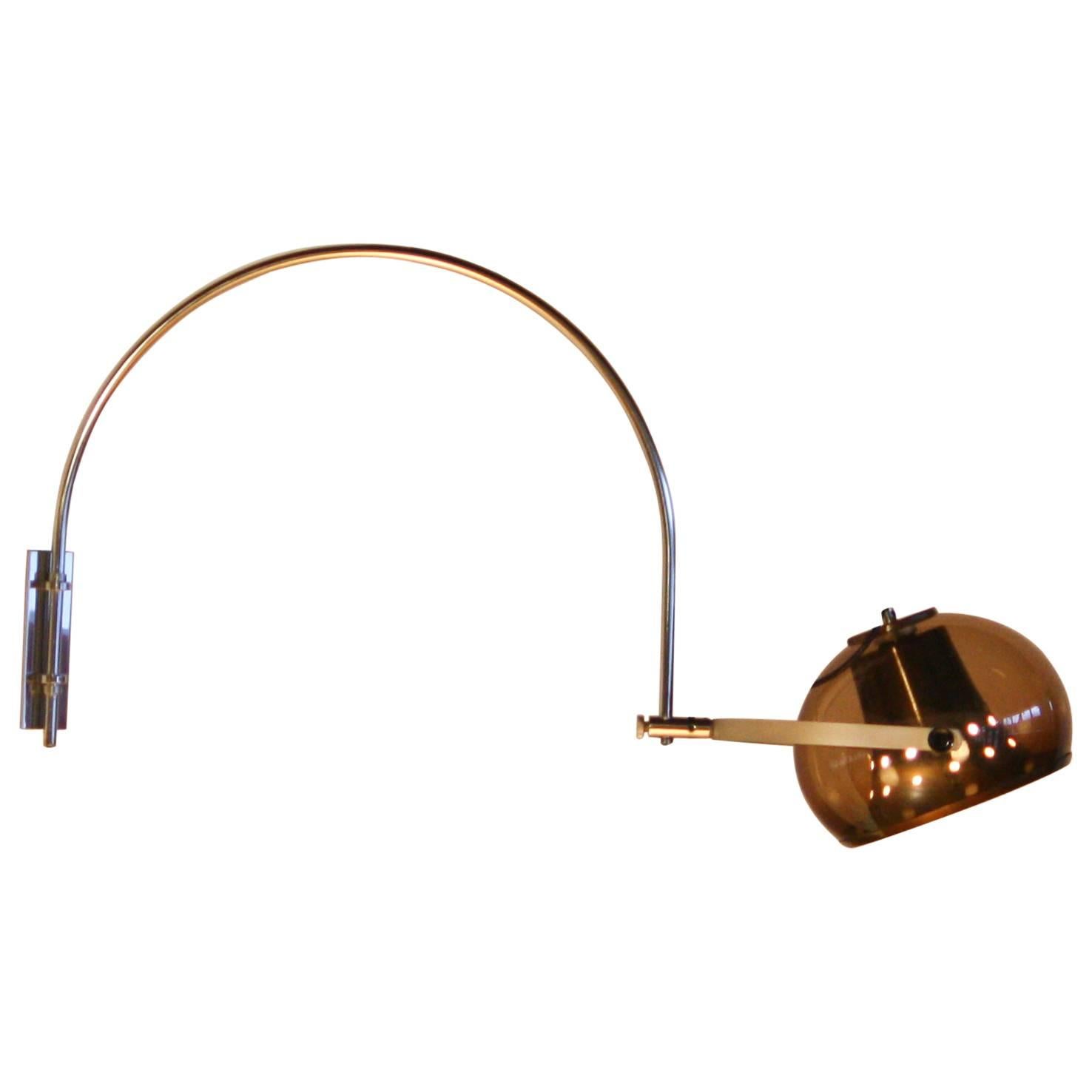 1970s, Beautiful Bow Lamp by Dijkstra