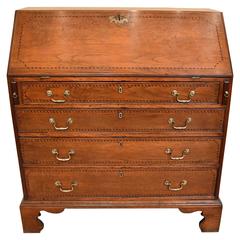 Antique Mid-18th Century Oak Bureau