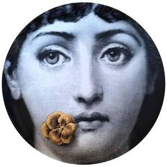 Fornasetti Tema E Variazioni Plate, Number 137, the Image of Lina Cavalieri